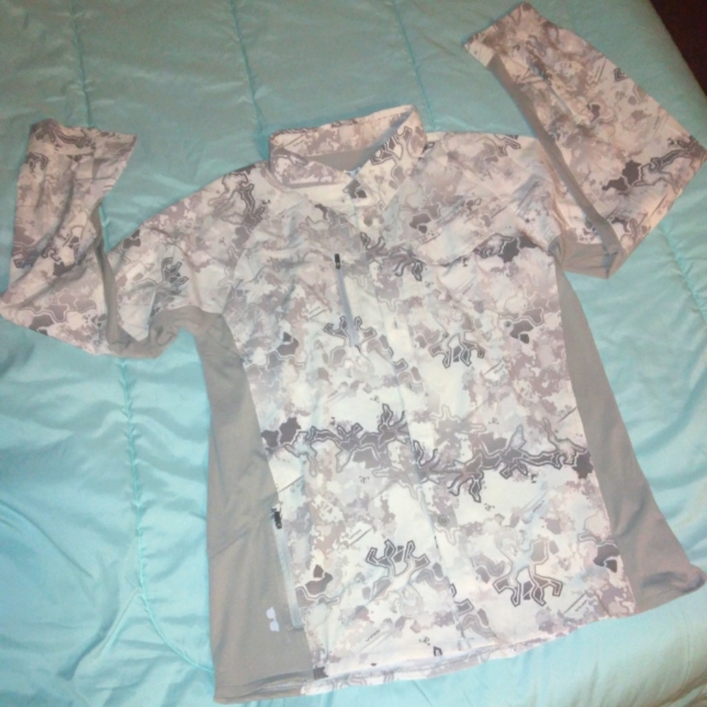 Mens TrueTimber Long Sleeve Button Up